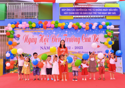 “Ngày hội đến trường của bé” Trường mầm non Hoa Mai (Năm Học 2022-2023)