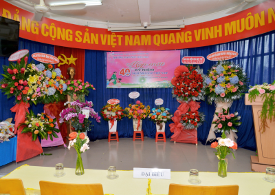 Trường Mầm non Hoa Mai tổ chức họp mặt kỷ niệm 40 năm ngày Nhà giáo Việt Nam (20/11/1982 - 20/11/2022)