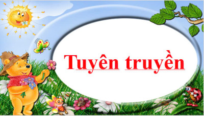 Trường MN Hoa Mai tuyên truyền phòng bệnh "Sốt xuất huyết'