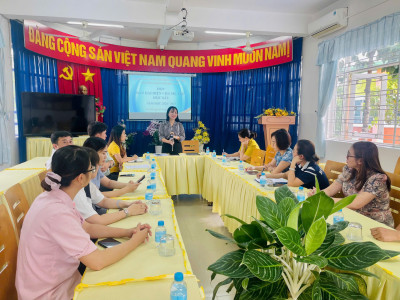 Trường mầm non Hoa Mai tổ chức họp Ban Đại diện cha mẹ trẻ Học kỳ 1 năm học 2024-2025