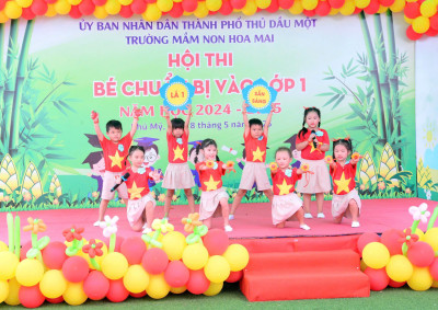 Hội thi “Bé chuẩn bị vào lớp 1” – Trường mầm non Hoa Mai- thành phố Thủ Dầu Một